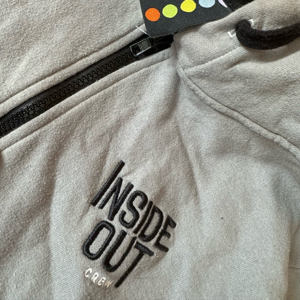 Auth Disney Pixar Inside Out crew only gift hoodie limited edition